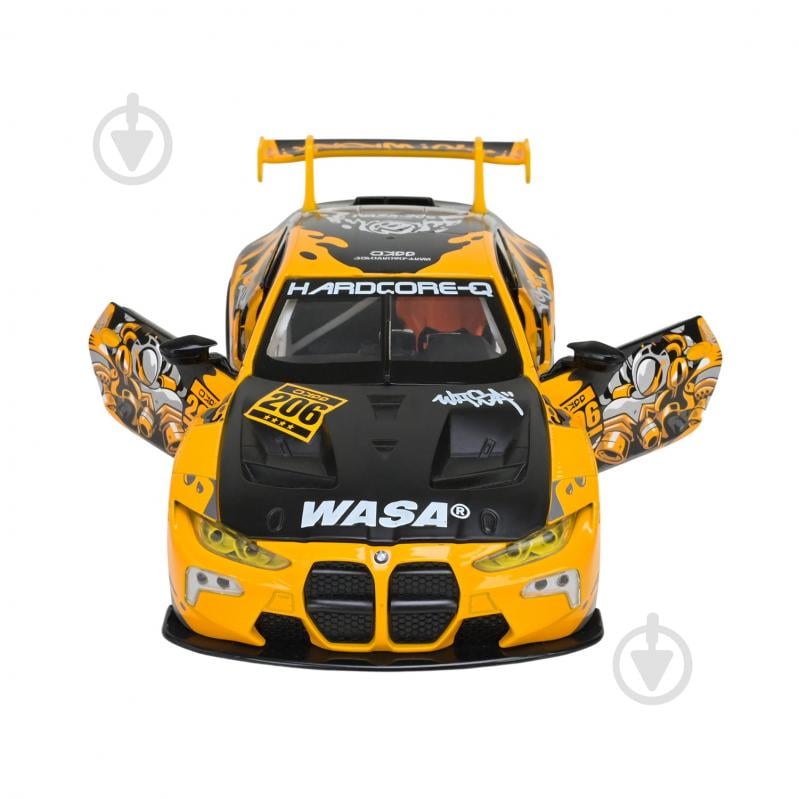 Автомодель Автопром 1:24 BMW M4 GT3 68296A(Y) - фото 3