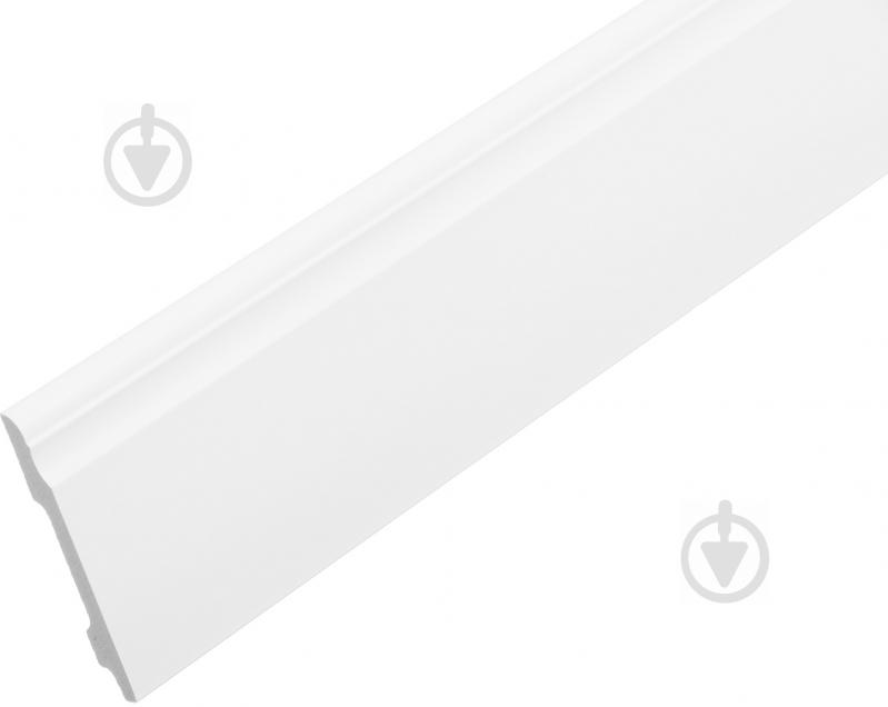 ᐉ Плінтус King Floor JC915W1 білий 2000х120х15,5 мм • Краща ціна в