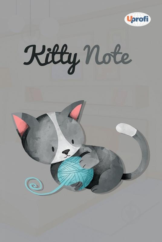 Блокнот Kitty note grey Uprofi plan - фото 1