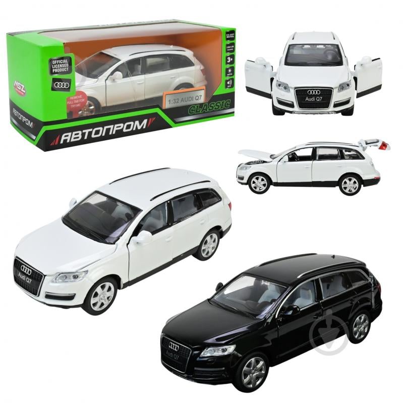 Автомодель Автопром 1:32 Audi Q7 68310 - фото 1 Автомодель Автопром 1:32 Audi Q7 68310 - фото 1