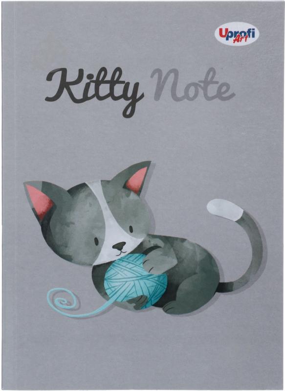 Книга для записей Kitty note B6 grey - фото 1 Книга для записей Kitty note B6 grey - фото 1