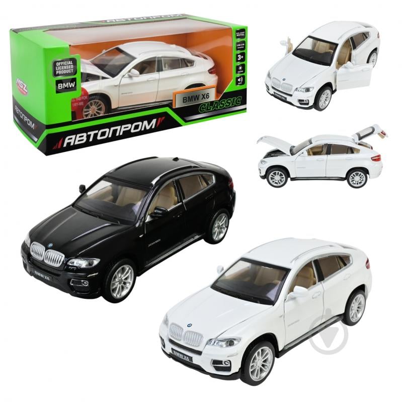 Автомодель Автопром 1:32 BMW X6 68311 - фото 1