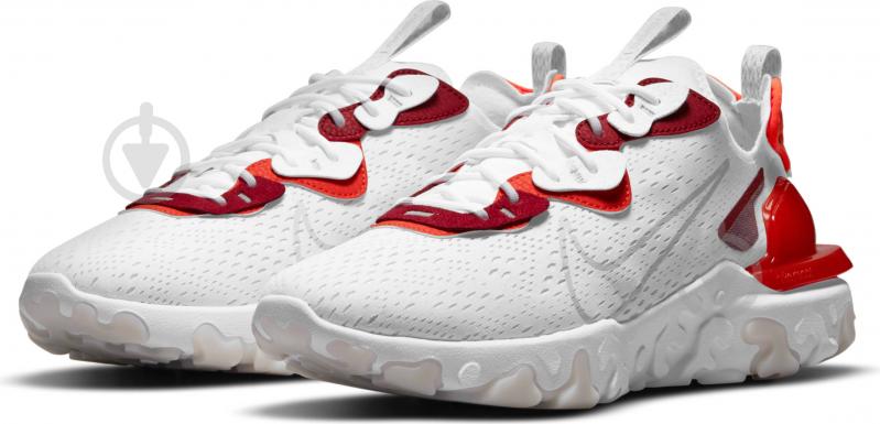 Кросівки чоловічі демісезонні Nike React Vision DM2828-100 р.43 білі - фото 4