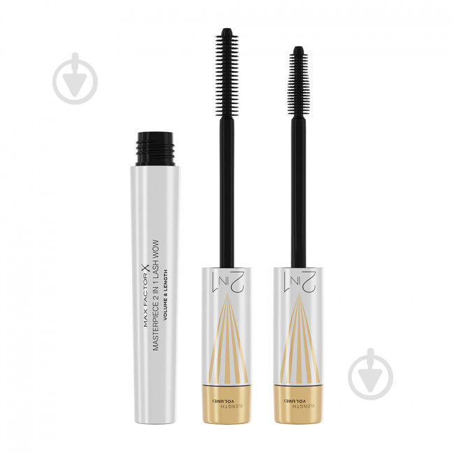 Тушь для ресниц Max Factor MASTERPIECE 2in1 LASH WOW Black 7 мл - фото 1