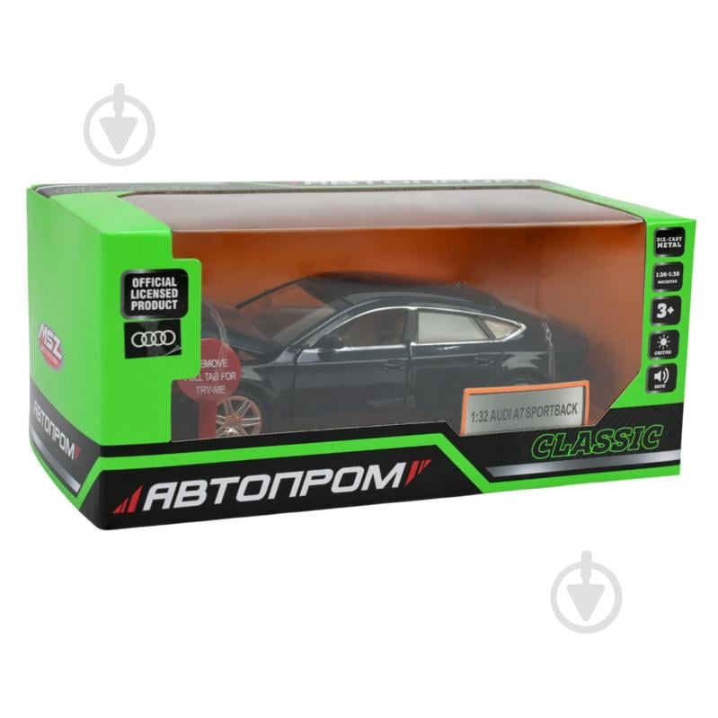 Автомодель Автопром 1:32 Audi A7 Sportback 68319 - фото 7