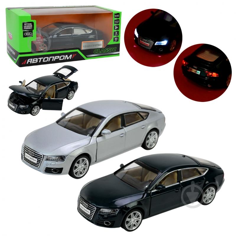 Автомодель Автопром 1:32 Audi A7 Sportback 68319 - фото 1