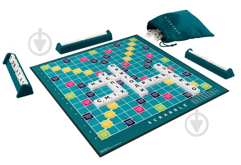 Игра настольная Mattel Scrabble Оригинал (укр.) BBD15 - фото 2