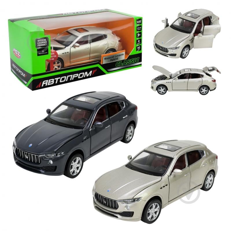 Автомодель Автопром 1:32 Maserati Levante SUV 68398 - фото 1