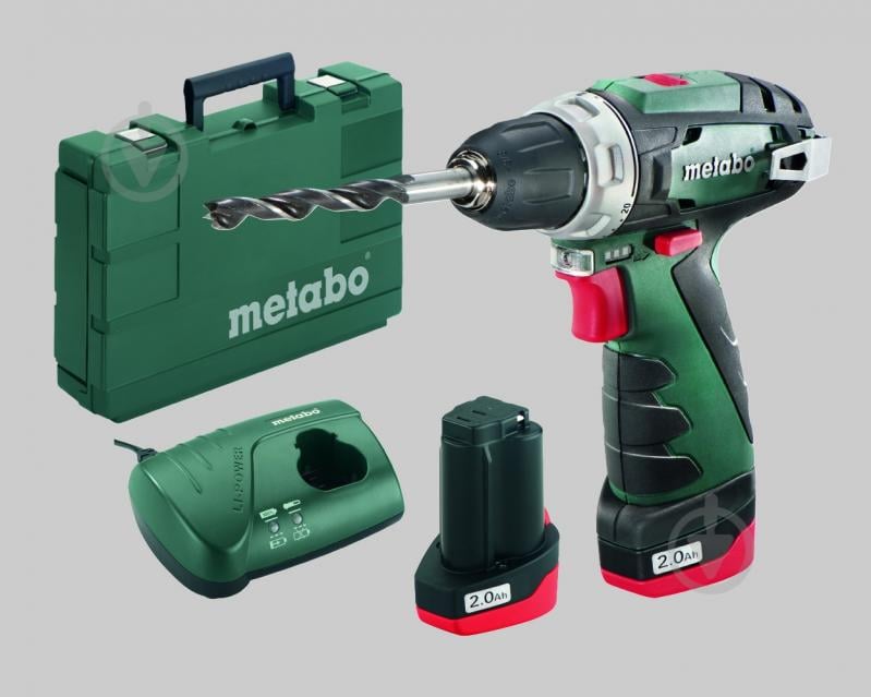 Шуруповерт аккумуляторный Metabo PowerMaxx BS Basic 600080500 - фото 4