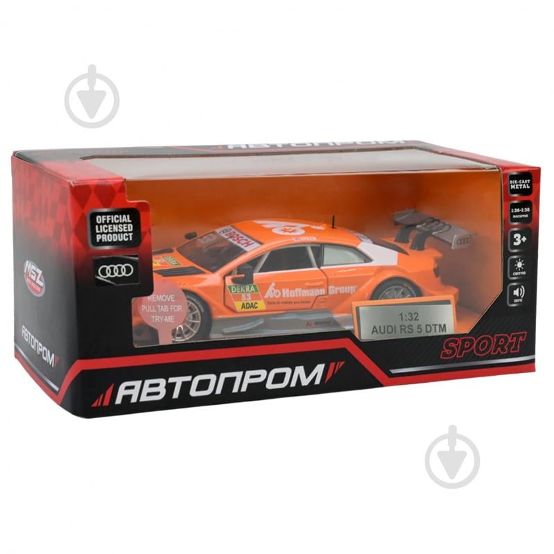 Автомодель Автопром 1:32 Audi RS 5 DTM 68448 - фото 6