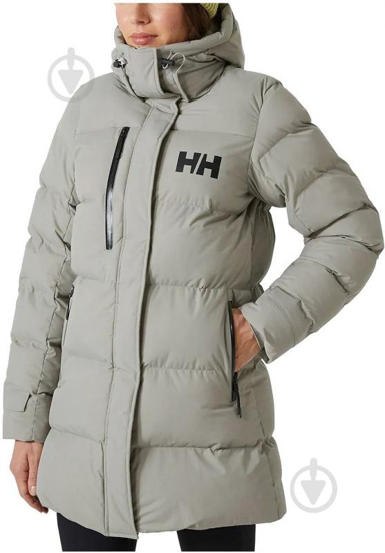 Куртка-парка женская Helly Hansen Adore Puffy 53205-885 р.S серый - фото 3 Куртка-парка женская Helly Hansen Adore Puffy 53205-885 р.S серый - фото 3