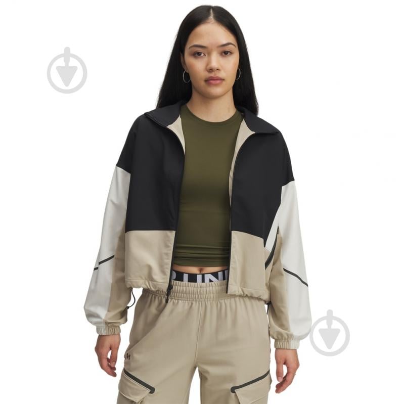 Вітрівка жіноча демісезонна Under Armour Unstoppable Jacket 1374889-004 р.M чорна - фото 1