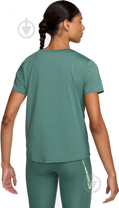 Футболка Nike W NK ONE SWSH HBR DF SS TOP FN2618-361 р.XL зелений - фото 2