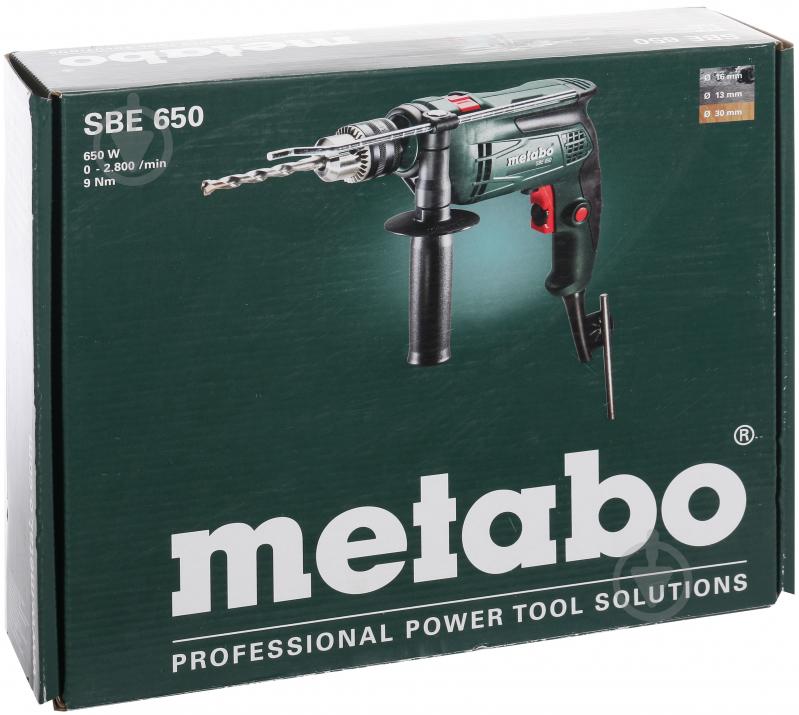 Дрель ударная Metabo SBE 650 600671000 - фото 3