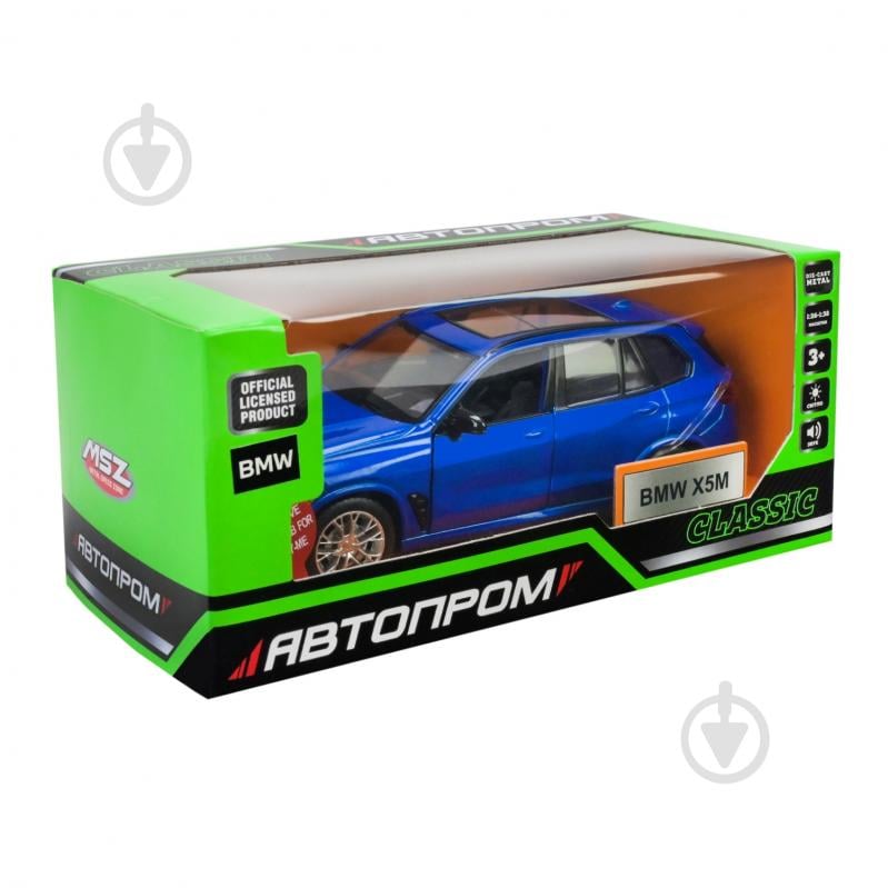 Автомодель Автопром 1:32 BMW X5M 68497 - фото 8 Автомодель Автопром 1:32 BMW X5M 68497 - фото 8