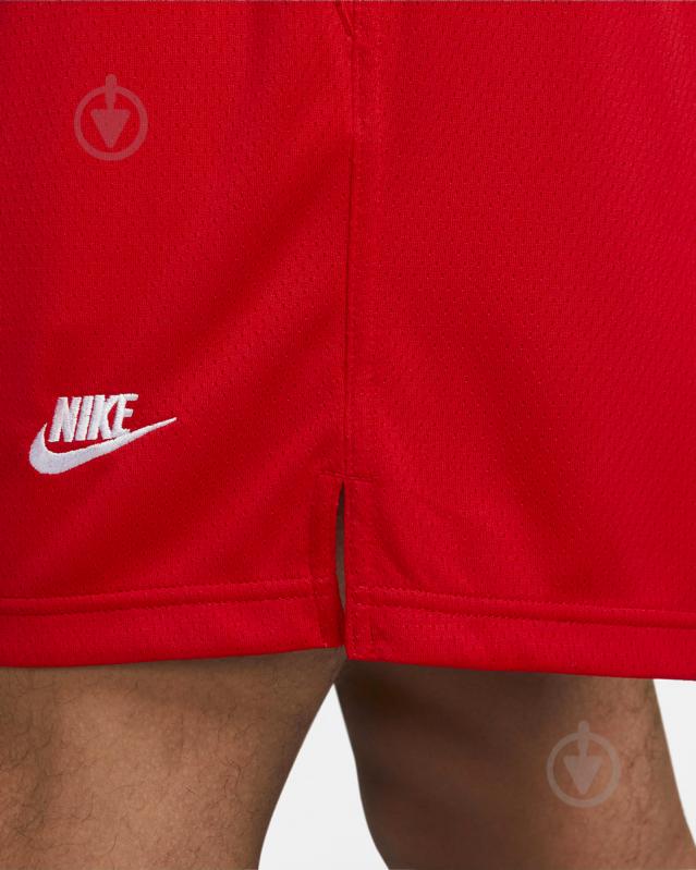 Шорты Nike CLUB MESH FLOW SHORT DX0735-657 р. XL красный - фото 4