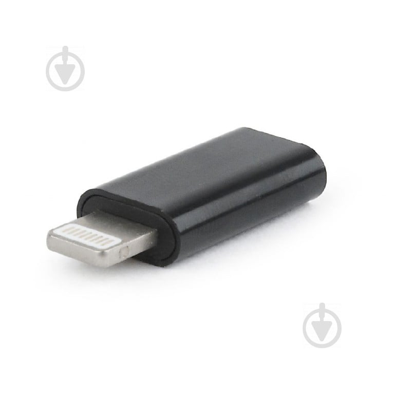 Переходник Cablexpert черный (A-USB-CF8PM-01) USB Lightning (Type-C USB розетка) - фото 1