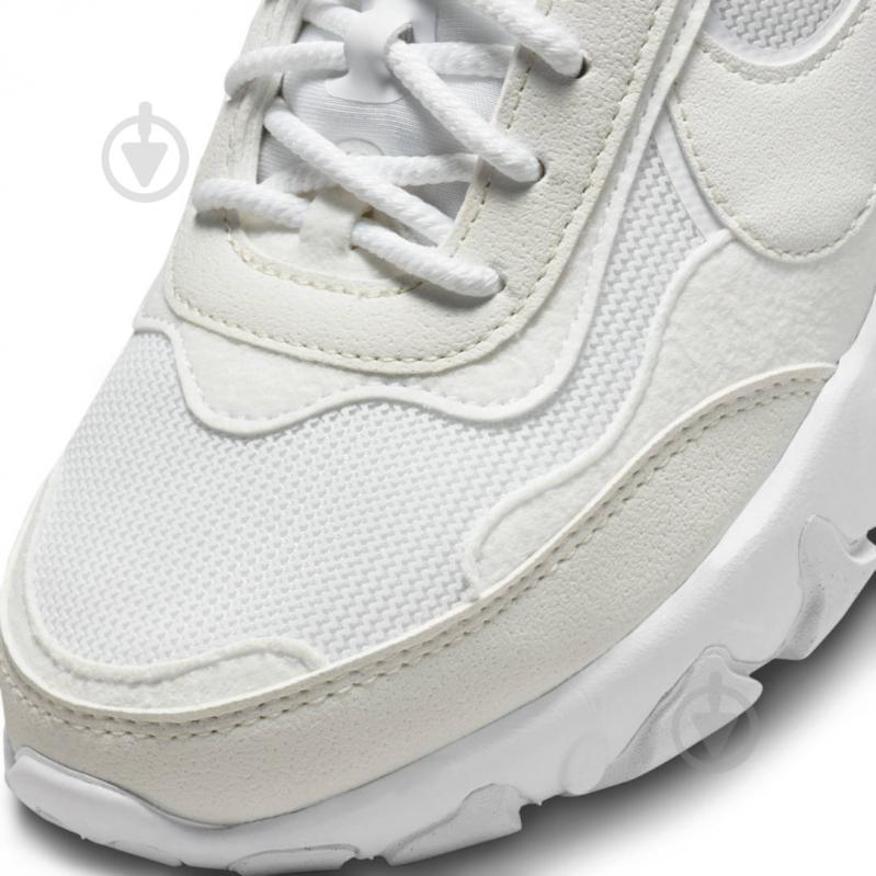 Кроссовки женские демисезонные Nike REACT R3VISION DQ5188-100 р.41 белые - фото 7