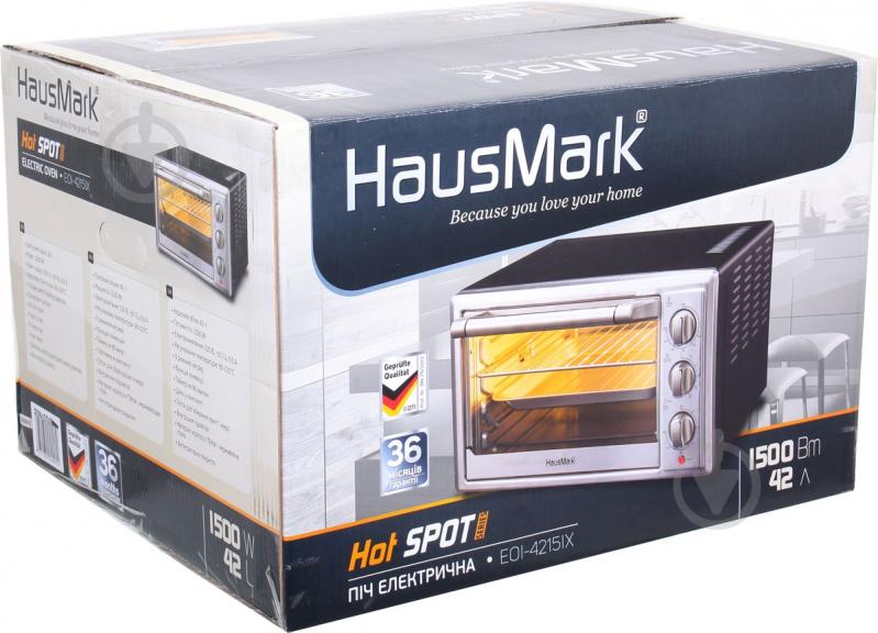 ВИТРИНА! Электрическая печь HausMark EOI-4215IX - фото 7 ВИТРИНА! Электрическая печь HausMark EOI-4215IX - фото 7
