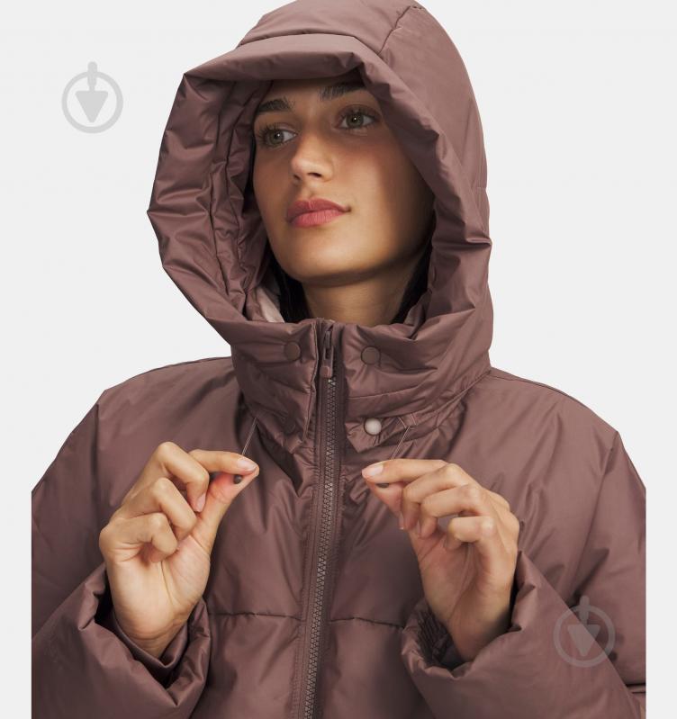Куртка жіноча зимова Under Armour Limitless Down Puffer Jacket 6001001-256 р.XS коричнева - фото 3 Куртка жіноча зимова Under Armour Limitless Down Puffer Jacket 6001001-256 р.XS коричнева - фото 3