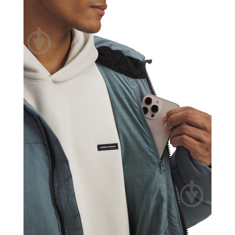 Куртка мужская зимняя Under Armour LIMITLESS DOWN JACKET 1384641-587 р.2XL голубая - фото 5 Куртка мужская зимняя Under Armour LIMITLESS DOWN JACKET 1384641-587 р.2XL голубая - фото 5