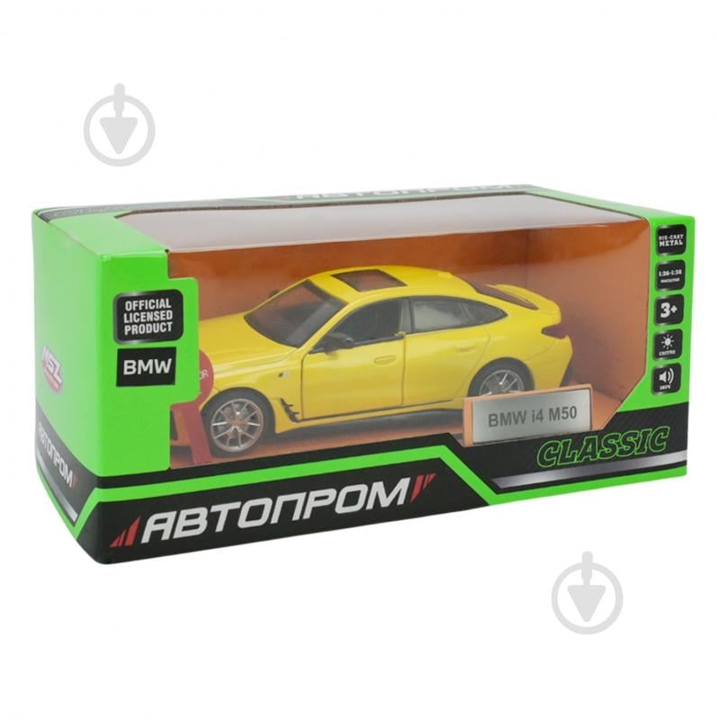 Автомодель Автопром 1:32 BMW i4 M50 68720 - фото 7