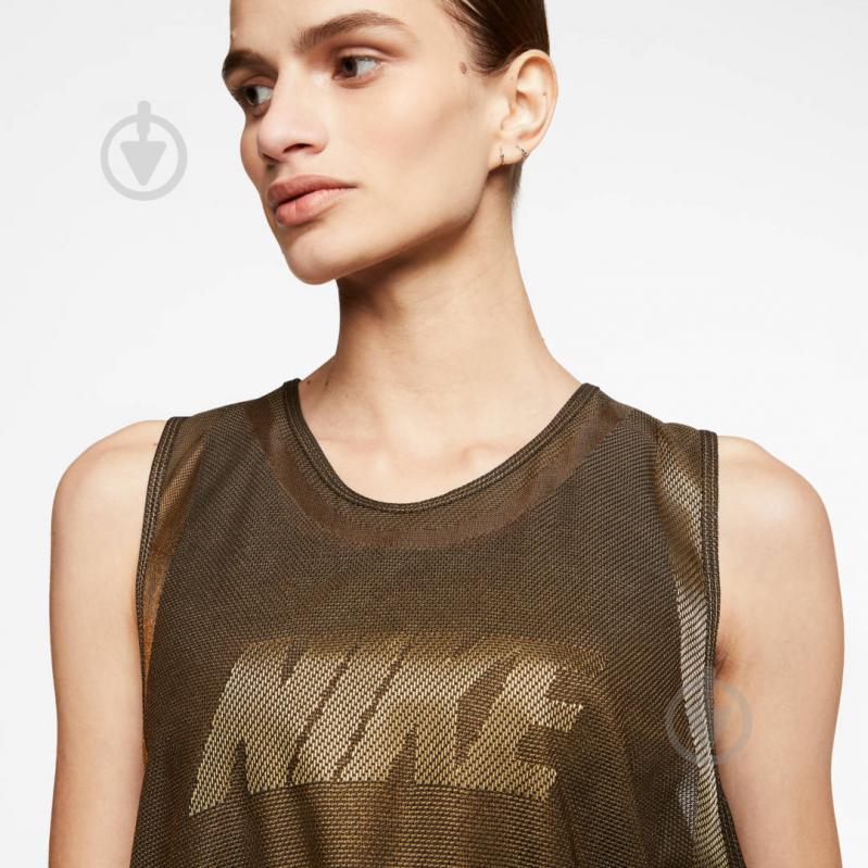 Майка Nike W ICON CLSH ENG KNIT TANK BV5332-790 L жовтий - фото 6