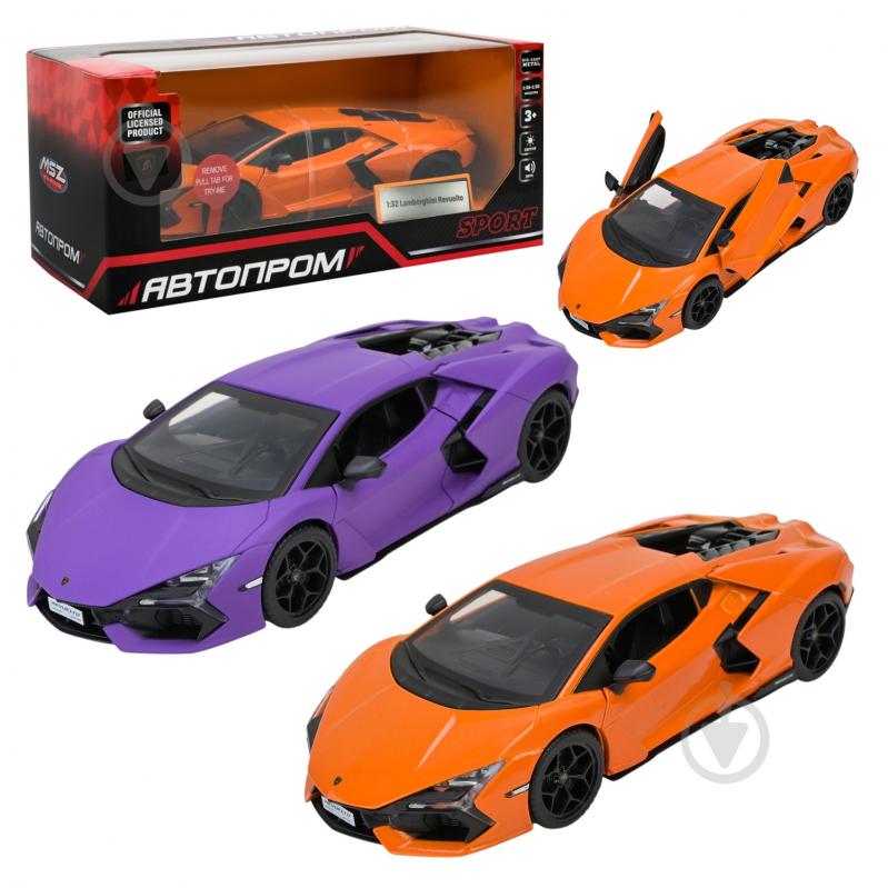 ᐉ Автомодель Автопром 1:32 Lamborghini Revuelto 68737(OP) • Краща