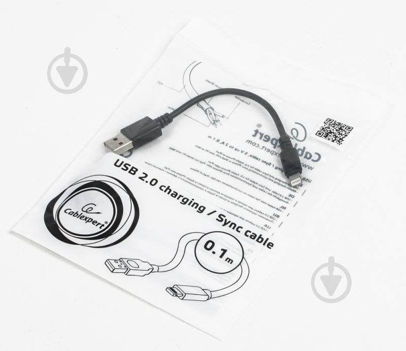 Кабель Cablexpert 0,5 м (CC-USB2-AMLM-0.5M) USB 2.0 BM-папа/Lightning - фото 2