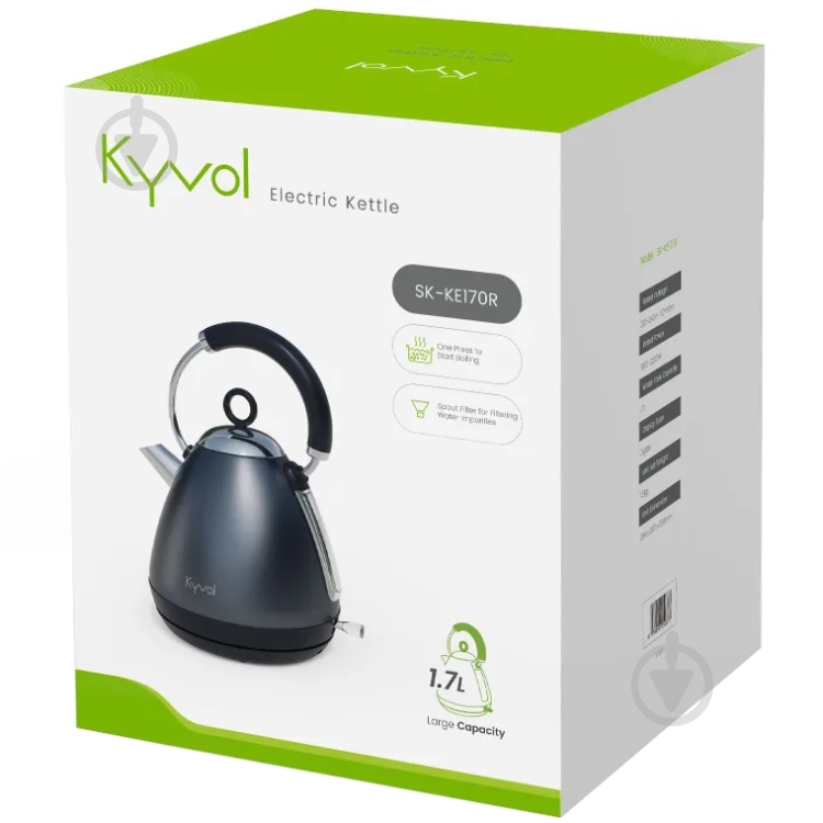 Электрочайник Kyvol SK-KE170R - фото 5