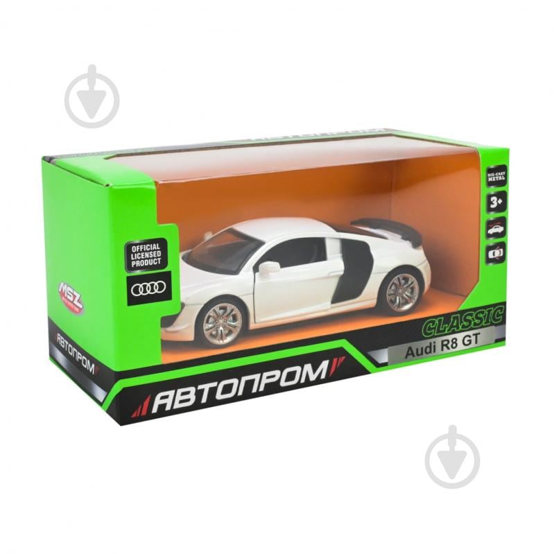 Автомодель Автопром 1:32 Audi R8 GT 10004 - фото 8 Автомодель Автопром 1:32 Audi R8 GT 10004 - фото 8