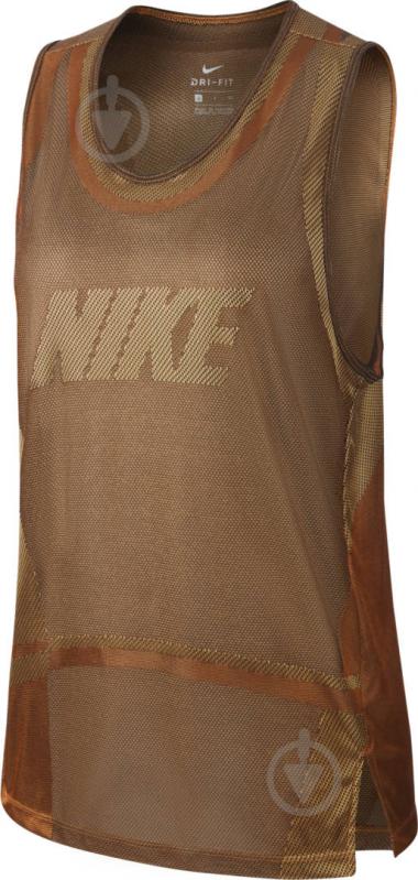 Майка Nike W ICON CLSH ENG KNIT TANK BV5332-790 р.S желтый - фото 1