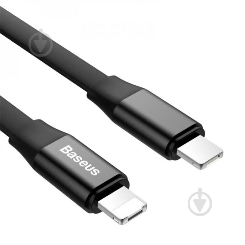 Кабель BASEUS Nimble Micro to Lightning 0,23 м черный (CALMBJ-01) - фото 3