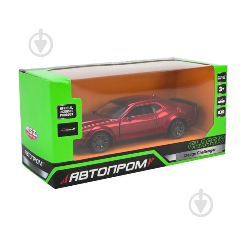 Автомодель Автопром 1:32 Dodge Challenger 10008 - фото 8 Автомодель Автопром 1:32 Dodge Challenger 10008 - фото 8
