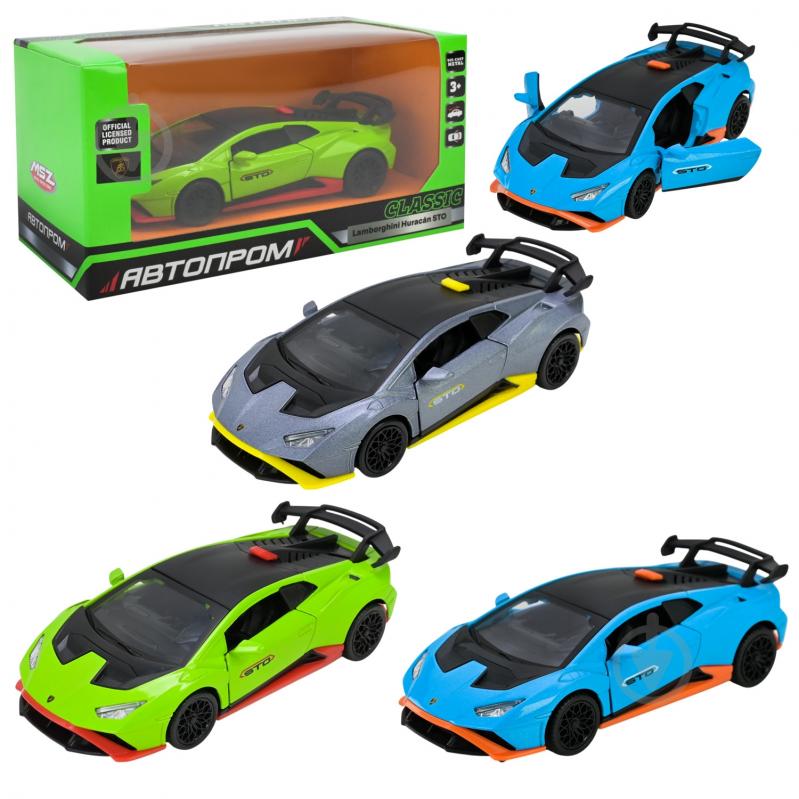 Автомодель Автопром 1:32 Lamborghini Huracon STO 10009 - фото 1 Автомодель Автопром 1:32 Lamborghini Huracon STO 10009 - фото 1
