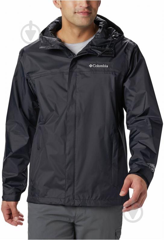 Куртка чоловіча Columbia Watertight II 1533898-010 р.2XL черный - фото 1