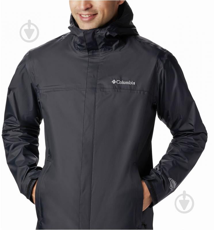 Куртка чоловіча Columbia Watertight II 1533898-010 р.2XL черный - фото 3