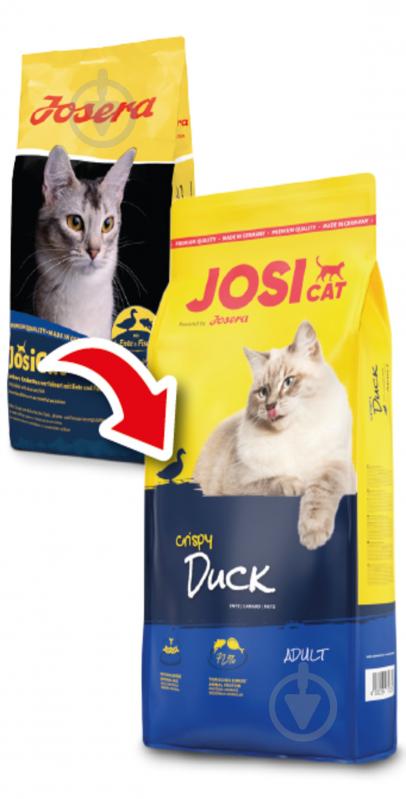 Корм Josera JosiCat с уткой и рыбой 10 кг - фото 1