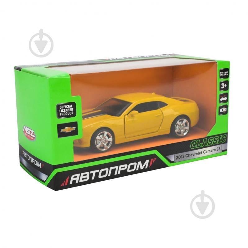 Автомодель Автопром 1:32 Chevrolet Camaro SS 10011 - фото 8