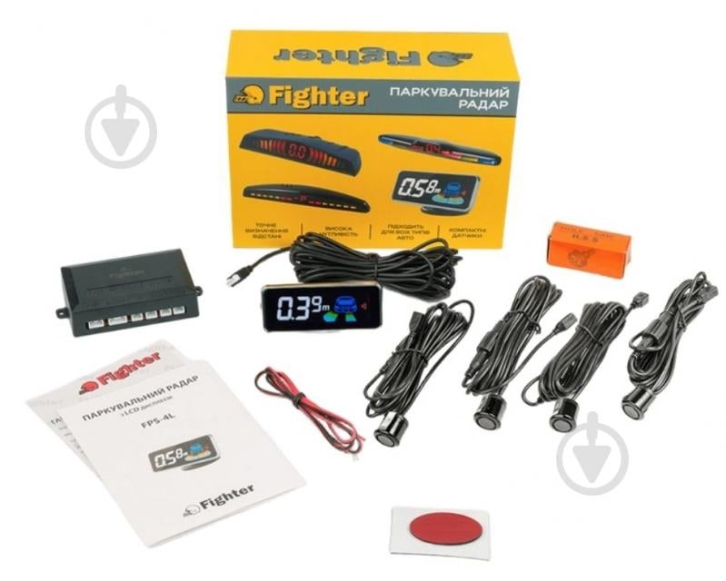 Парковочный радар Fighter FPS-4L Black - фото 1 Парковочный радар Fighter FPS-4L Black - фото 1