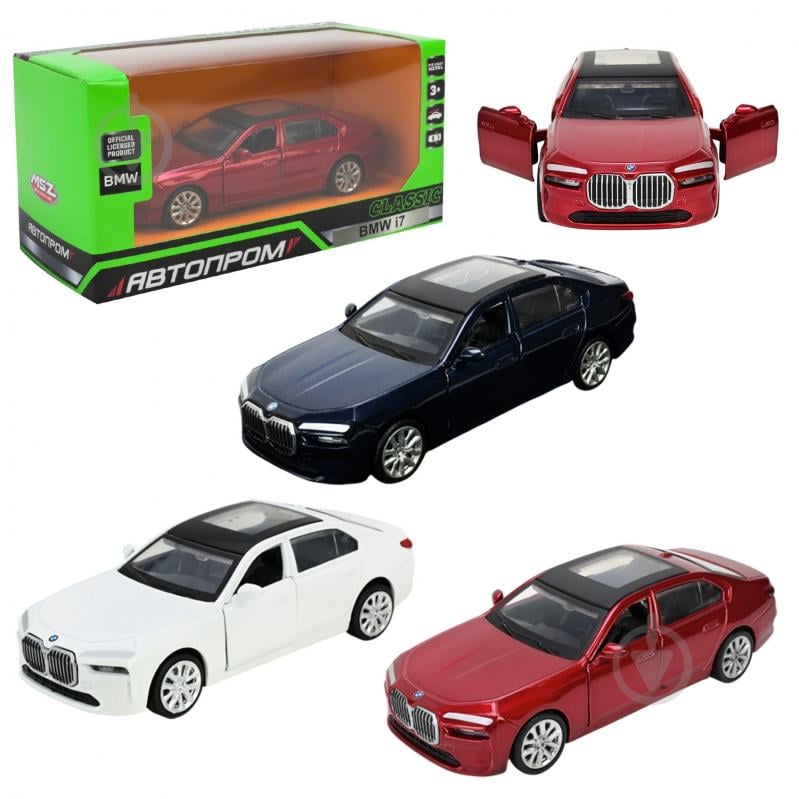 Автомодель Автопром 1:32 BMW i7 G70 10012 - фото 1