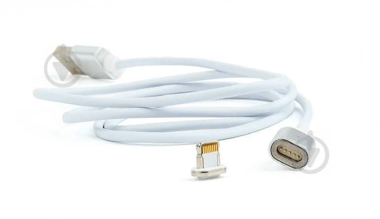 Кабель Cablexpert Lightning – USB 1 м белый (CC-USB2-AMLMM-1M) USB 2.0 BM-папа/Lightning - фото 2