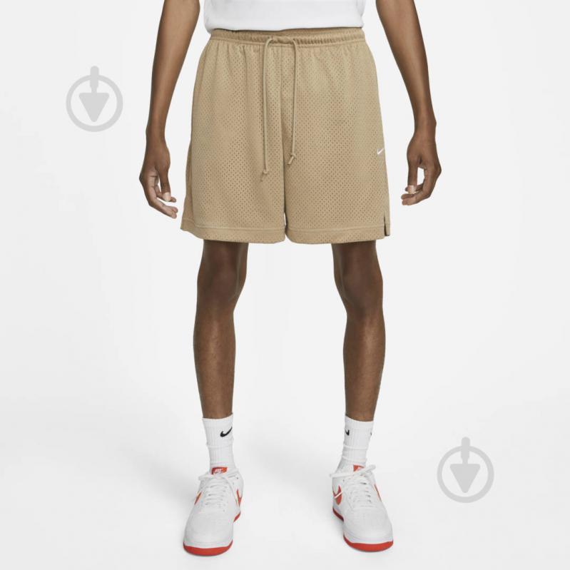 Шорти Nike AU MESH SHORT DQ4999-247 р. 2XL бежевий - фото 4