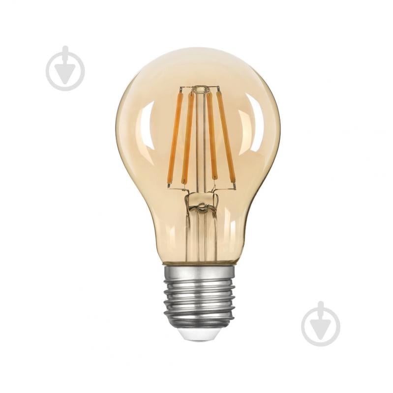 Лампа светодиодная Violux LED FILAMENT A60 10 Вт E27 2200 К 195 В 831022 - фото 1