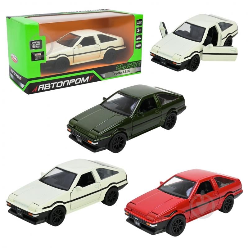 Автомодель Автопром 1:32 Toyota AE86 10022 - фото 1