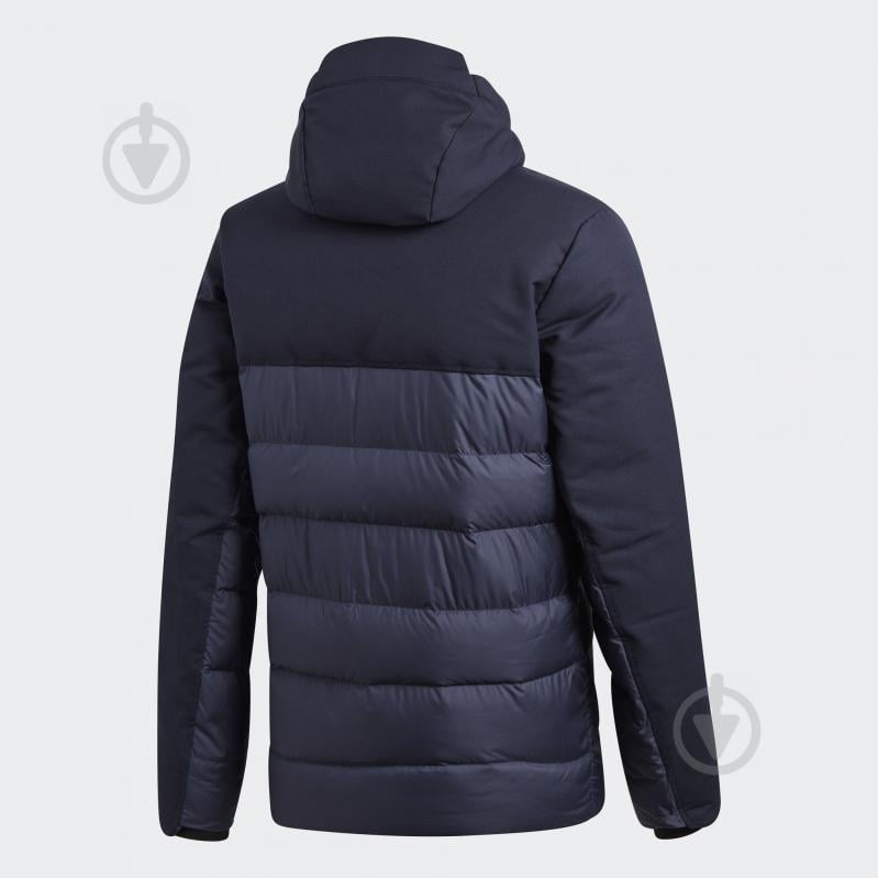 Пуховик чоловічий Adidas CLIMAWARM JKT CY8620 р.S темно-синій - фото 2