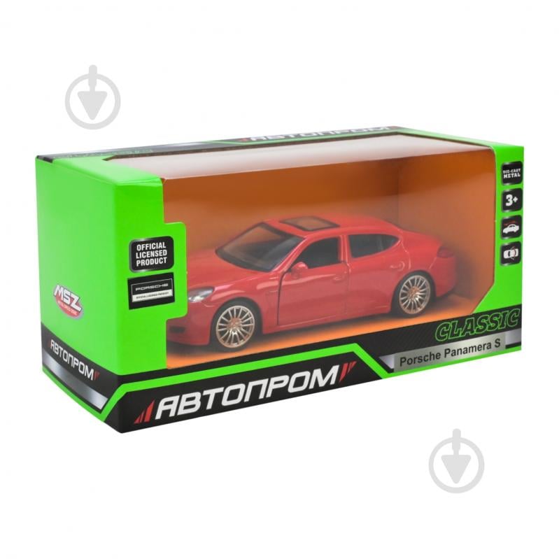 Автомодель Автопром 1:32 Porsche Panamera S 10023 - фото 8