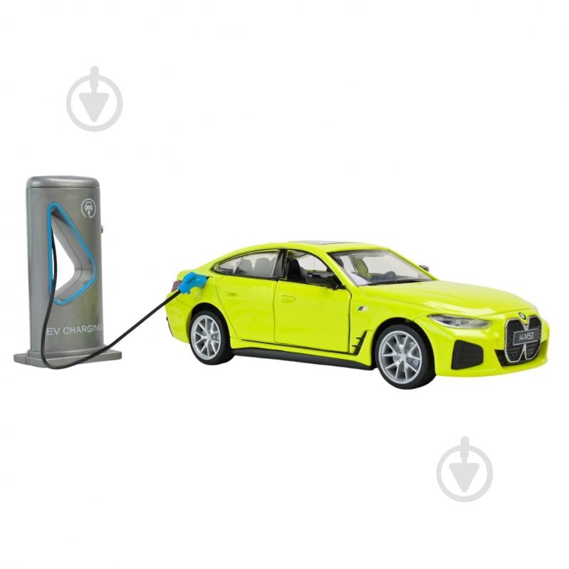 Автомодель Автопром 1:34 BMW I4 M50 68714 - фото 8