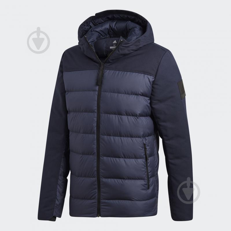 Пуховик чоловічий Adidas CLIMAWARM JKT CY8620 р.XL темно-синій - фото 1