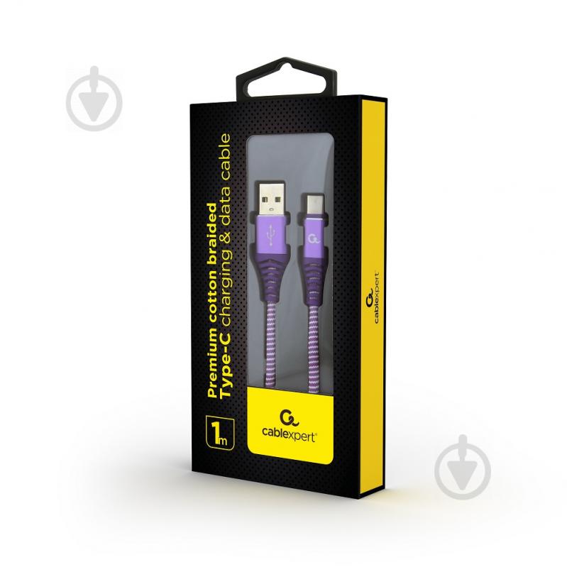 Кабель Cablexpert для смартфона 1 м (CC-USB2B-AMCM-1M-PW) USB 2.0 A-папа/Type-C папа - фото 2